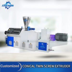 CONICAL TWIN SCREW EXTRUDER